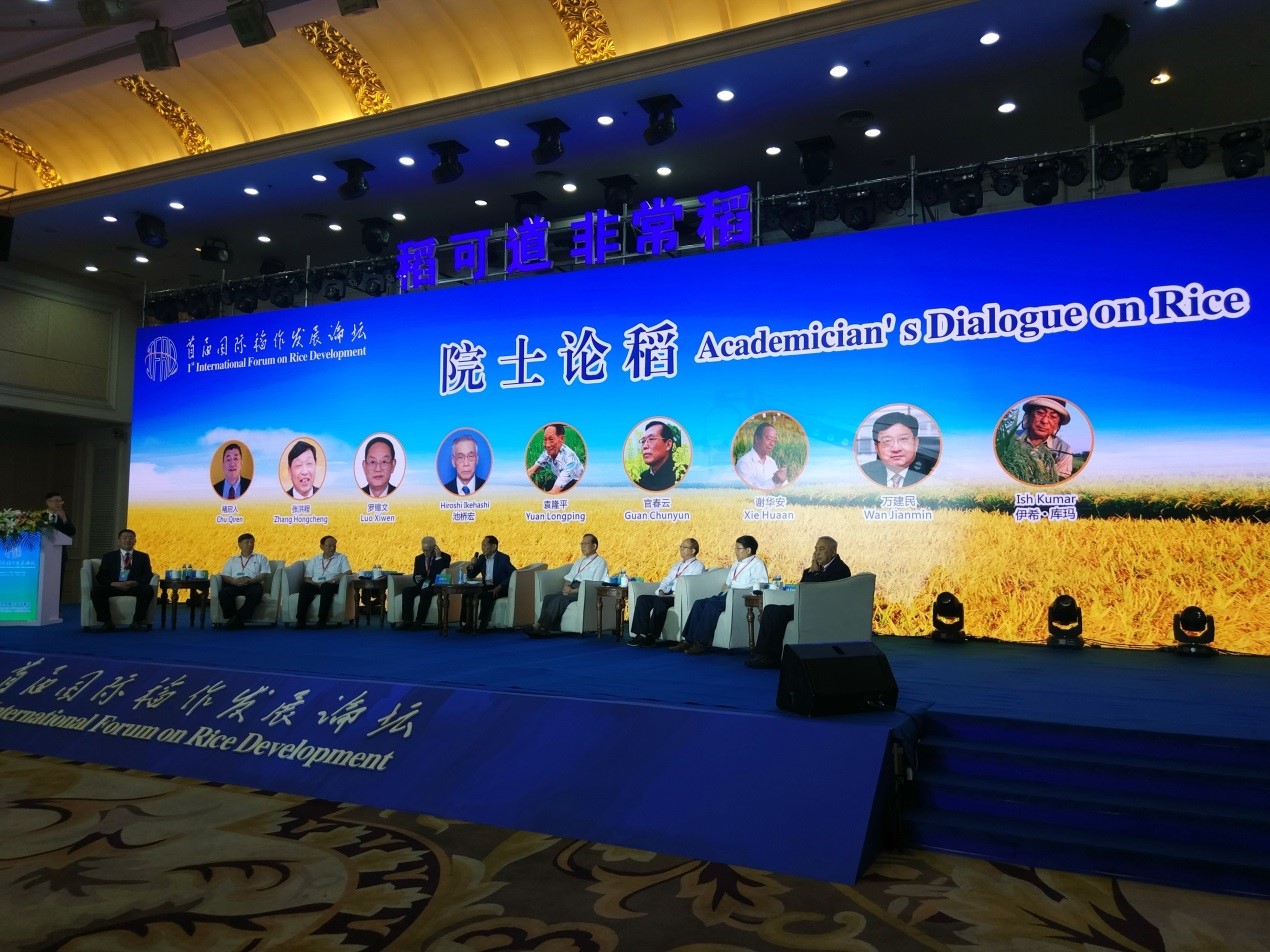 international forum on rice development,并在稻作文化传承与创新